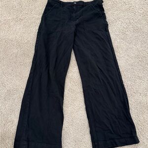 Black Wide-Leg Pants